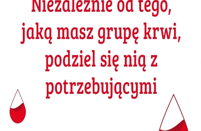 {Regionalne Centrum Krwiodawstwa i Krwiolecznictwa w Olsztynie apeluje o oddawanie krwi.}